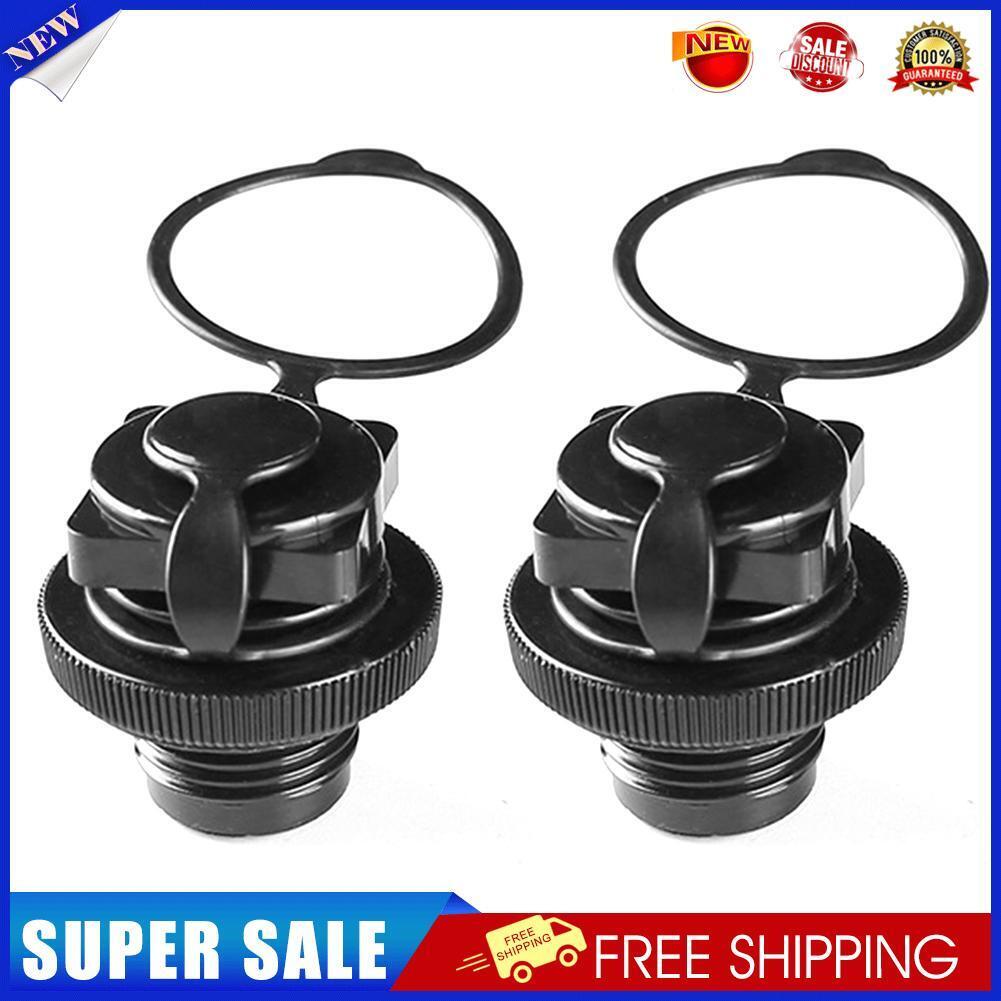 2pcs Air Valve Nozzle Caps for Inflatable Boat Kayak Raft Mattress Airbed