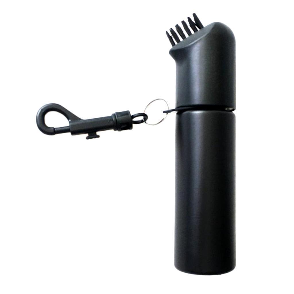 Golf Club Groove Cleaner with Water Bottle and Snap Clip for Golf Accessories,