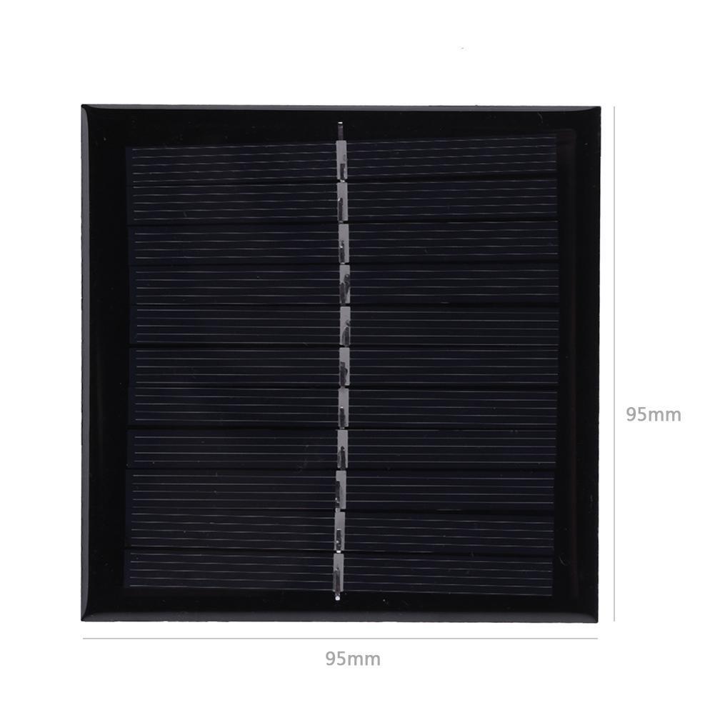 Mini 95x95mm 5.5V 1W Solar Panel Power Module for Light Battery Cell Phone