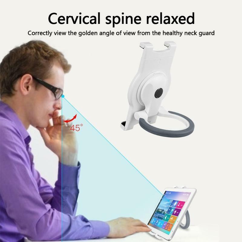 Universal Tablet Holder 360°Rotation Adjustable Back Grip Desktop Tablet Stands