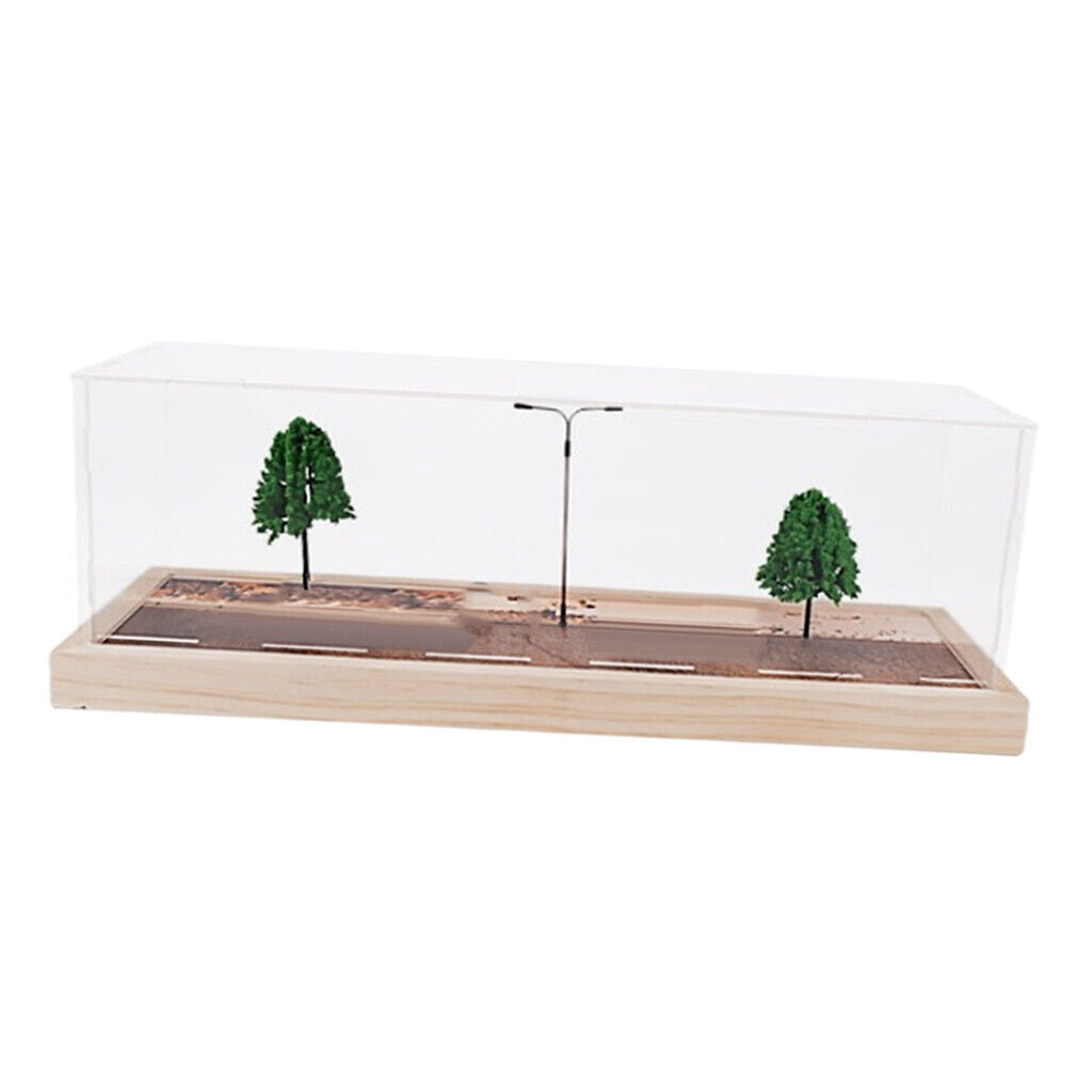 Mini  1:64 Scale   Scene Garage w/  Desktop Ornaments