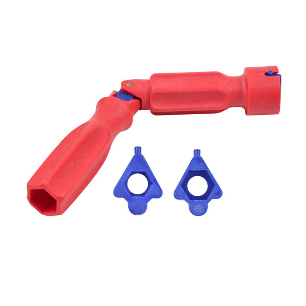 Plastic 10/13/17mm Toilet Seat Installation Wrench Spanner Repairing Tools