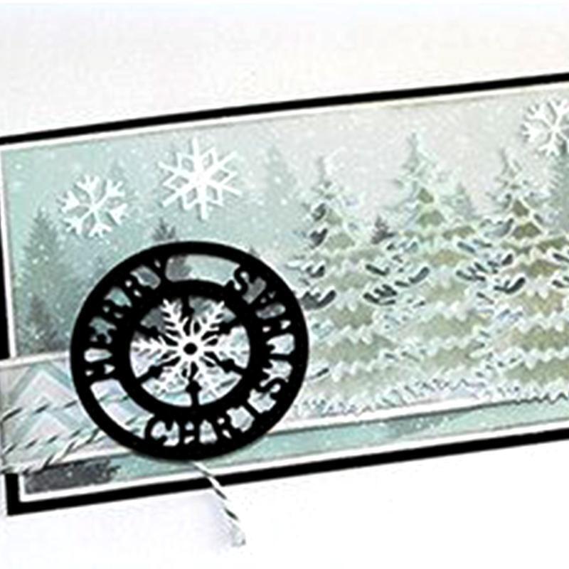 Winter Snowflakes Metal Cutting Dies Stencil DIY Scrapbooking Album Paper Card