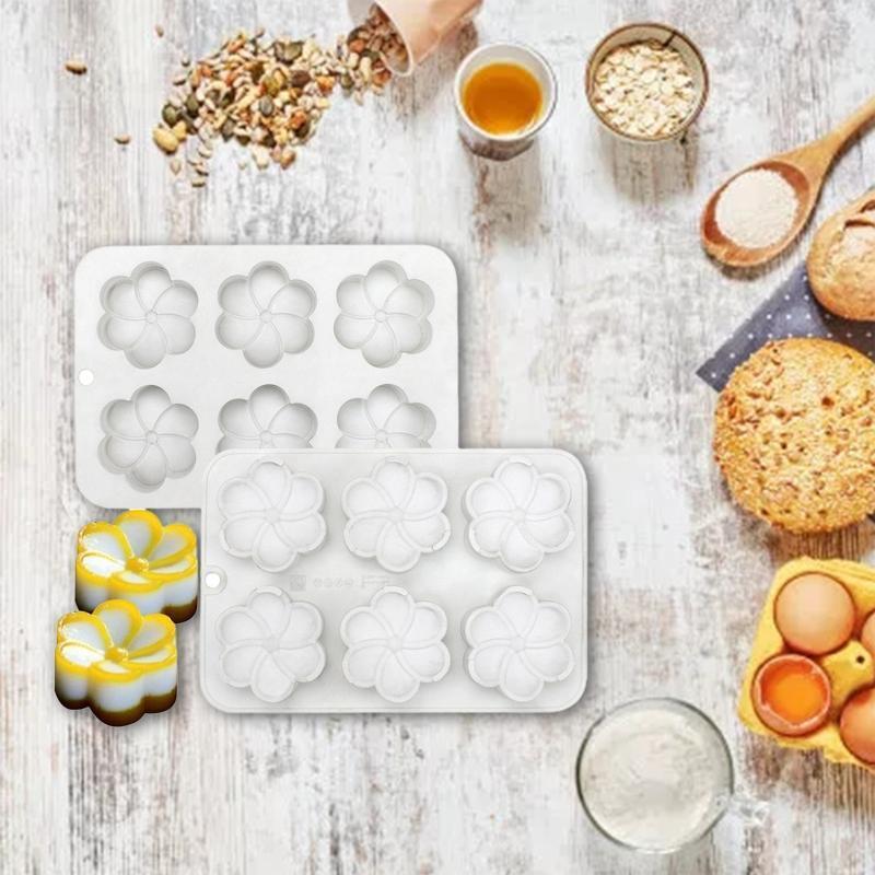 Silicone Cake Mold for Jello Pudding Dessert Baking Bakeware Pan Decorating Tool