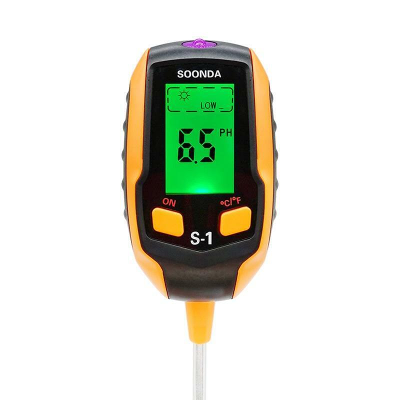 4-in-1 Soil Moisture/Light/pH/Temperature Tester Gardening Tool Kits for Plant