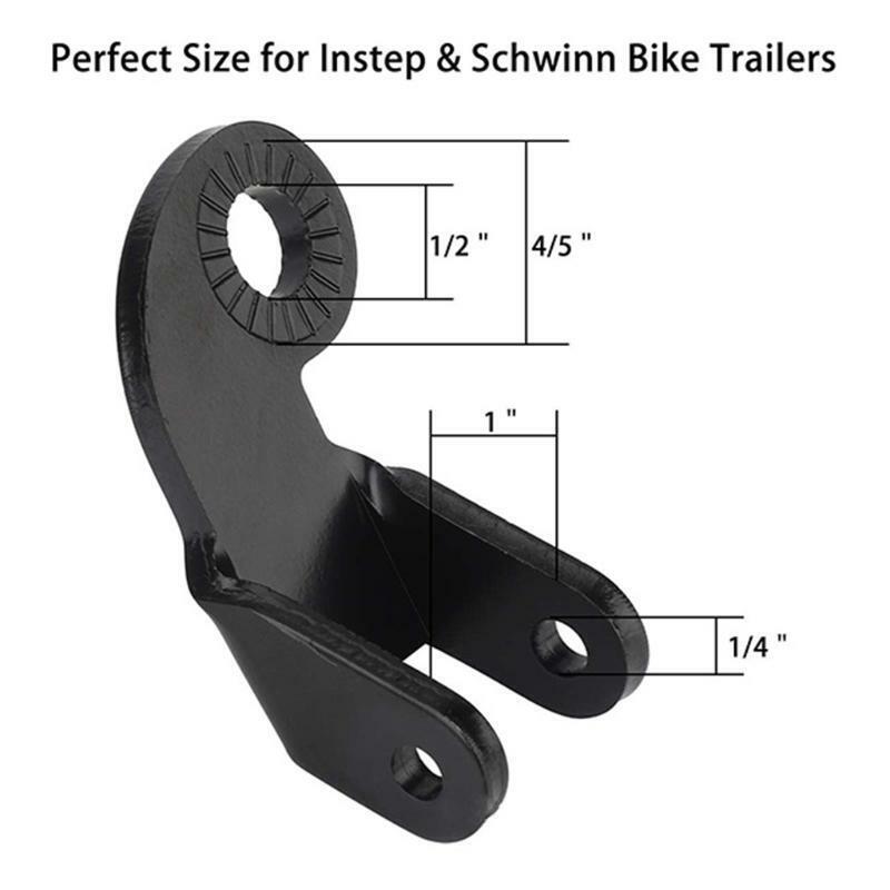 Steel Hitch Trailer Coupler for Children's Trailers & Most Bicycles New Hot