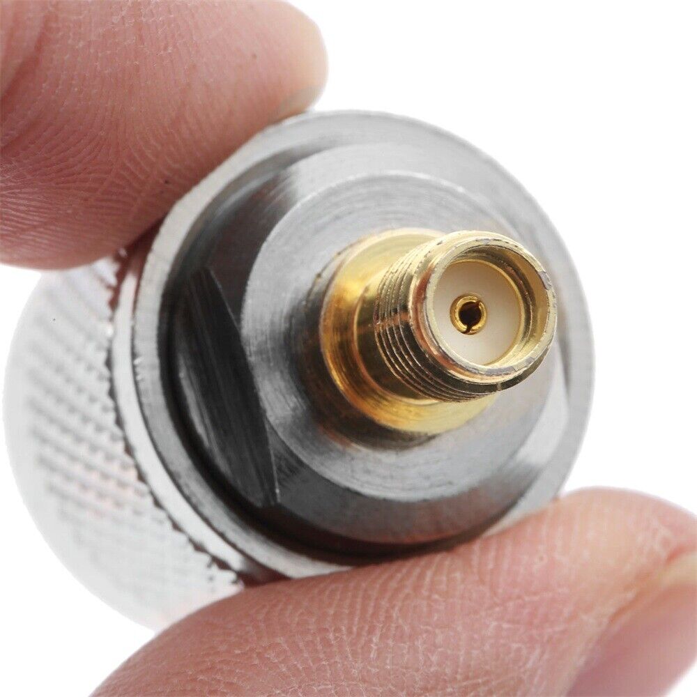 1pc Adapter Connector SMA Female Jack to UHF PL259 Male SO239 Plug Free Hanging