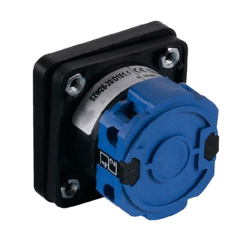 SZW26-20 660V 20A On-Off-On 3 Position Switch Universal Rotary Changeover Switch
