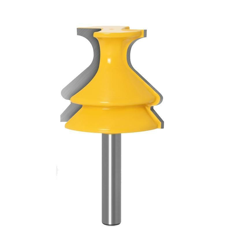Architectural Molding Router Bit 8mm Shank Steel Milling Cutter for Woodworking