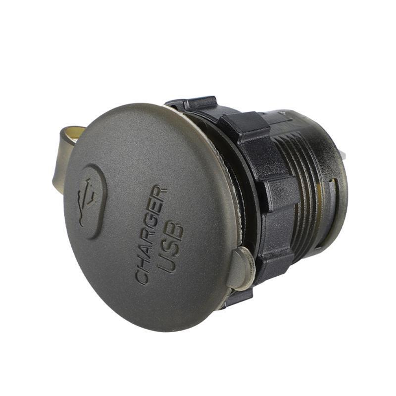 12-24V Car Charger Type C USB Power Socket Female with Cap 12V/24V Marine