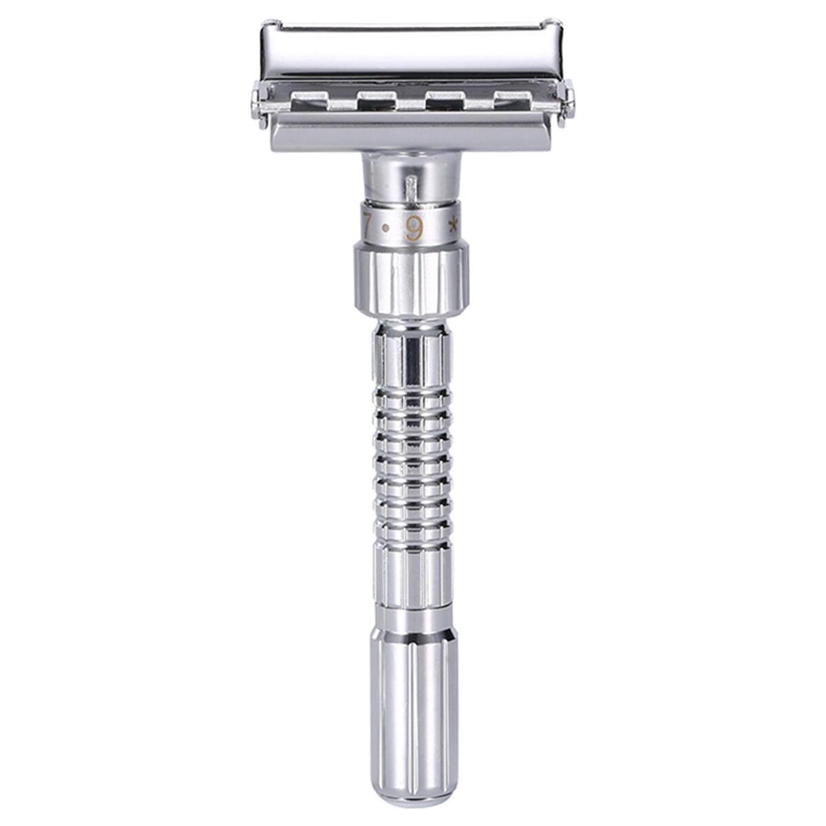 Manual Double Edge Safety Razor Eco Friendly Zinc Alloy for Everyday Use Men