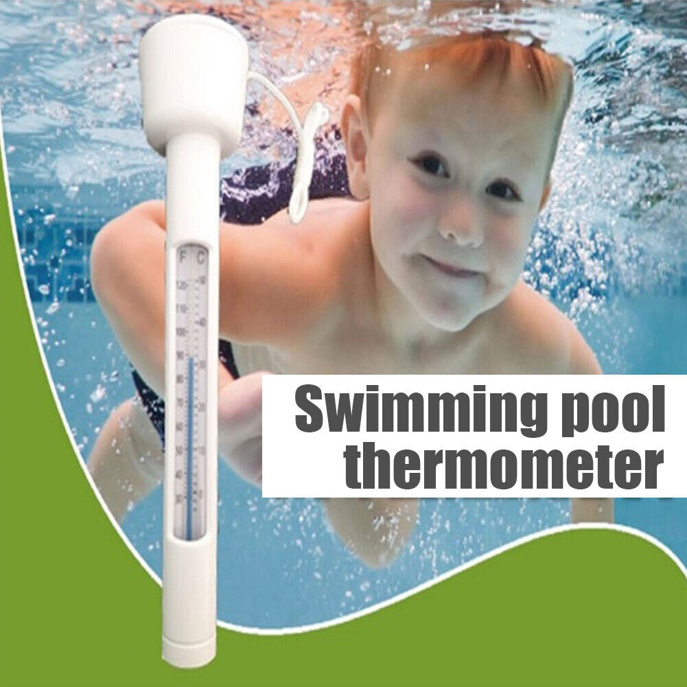 Portable Swimming Pool Floating Thermometer Fountain Spa Temperature Gauge