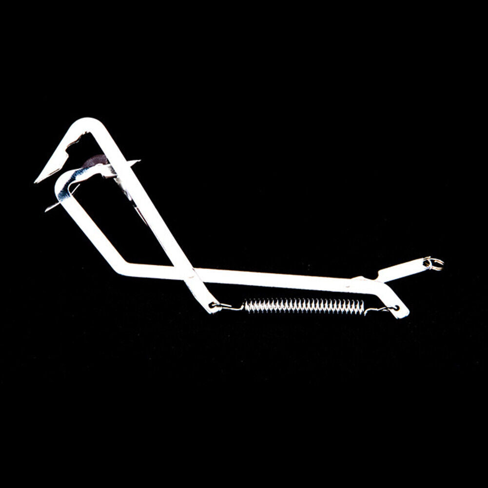 Pike Traps Fishing Hooks Crab Grabber Stainless Steel Fishing Clamp Holder