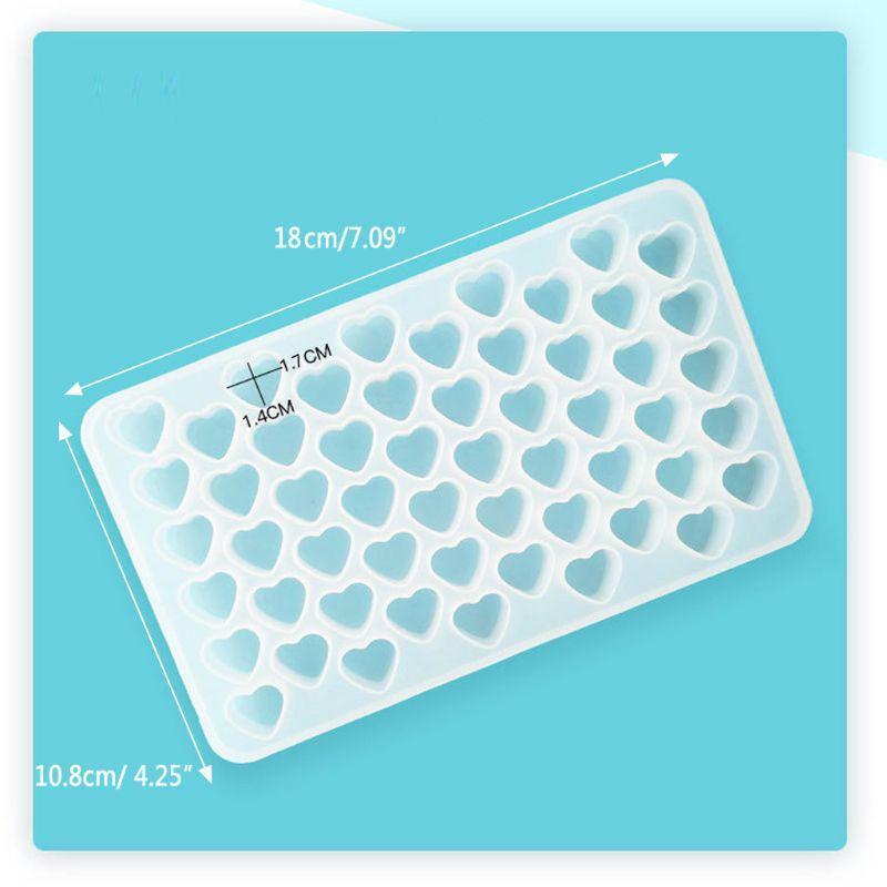 Love Heart Epoxy Casting Mold for Craft Making Jewelry Keychain Charm Decor