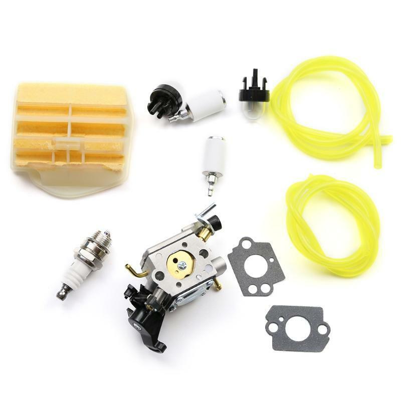 Carburetor Primer Bulb Fuel Line Filter Kit for 445 450 445E Chainsaw fo Zama