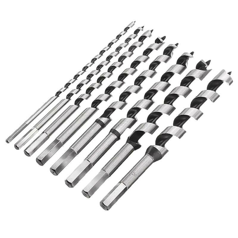 8Pcs Drilling Softwood High Carbon Steel Woodworking Support Drill 6~20mm