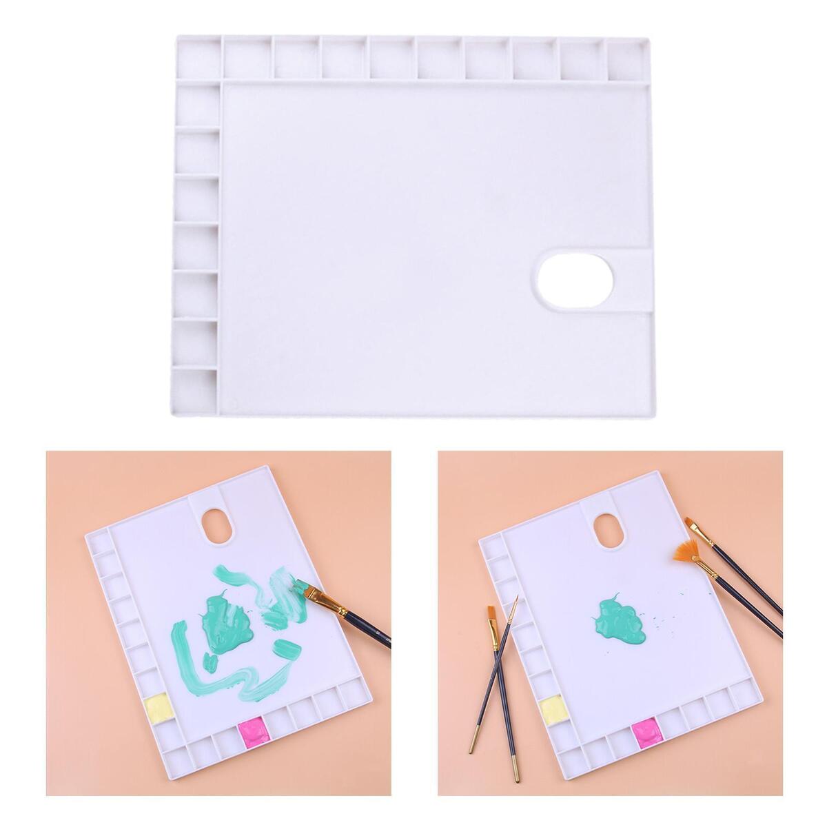 Paint Tray Palettes Pallet  Watercolor Acrylic Painting Art