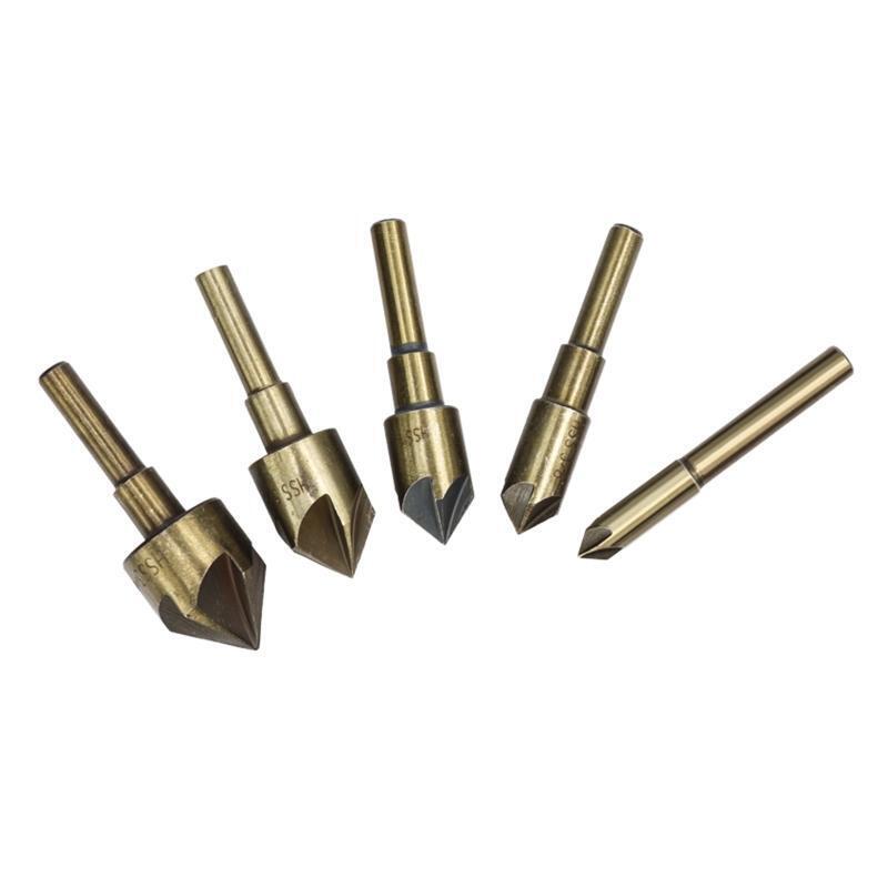 Countersink Drill Bit Countersink Drill Bit Set w/ 82 Degree Center Countersink