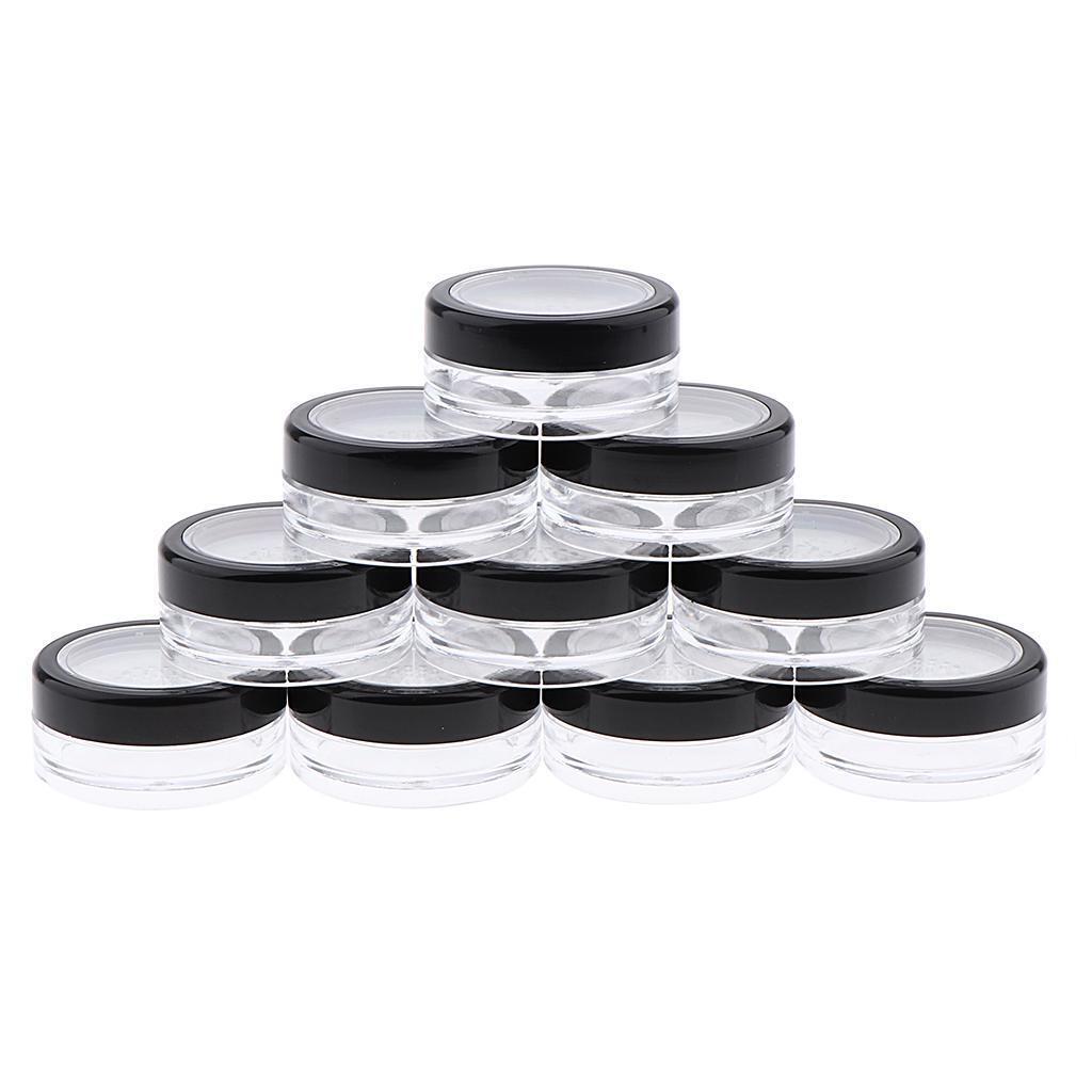 10pcs Empty Loose Powder Case Blush Storage Container Talcum Powder Jar 10g