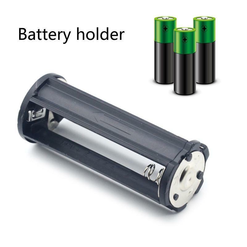 3x18650 Battery Holder Tube Black 3x AAA Batteries Adapter Case Converter Case
