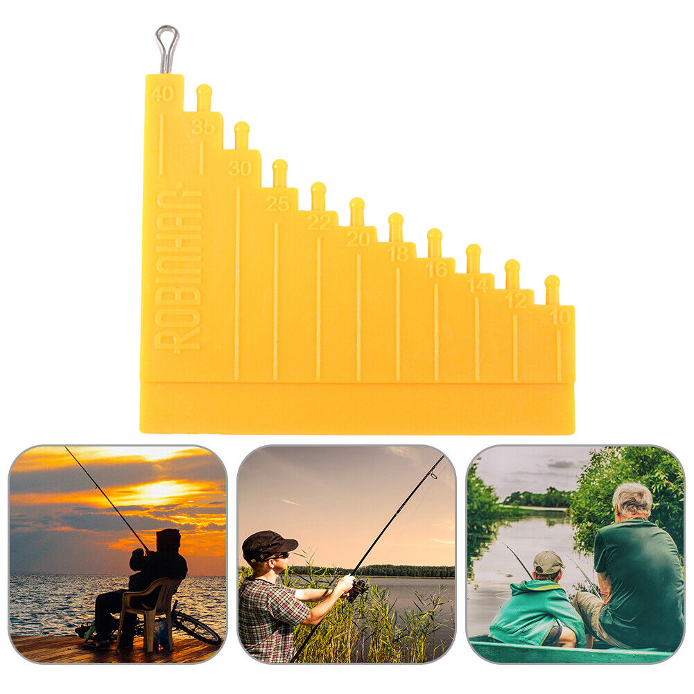 Carp Fishing Hair Rig Gauge Measurement Tool Line Feeder Fishing Tackles