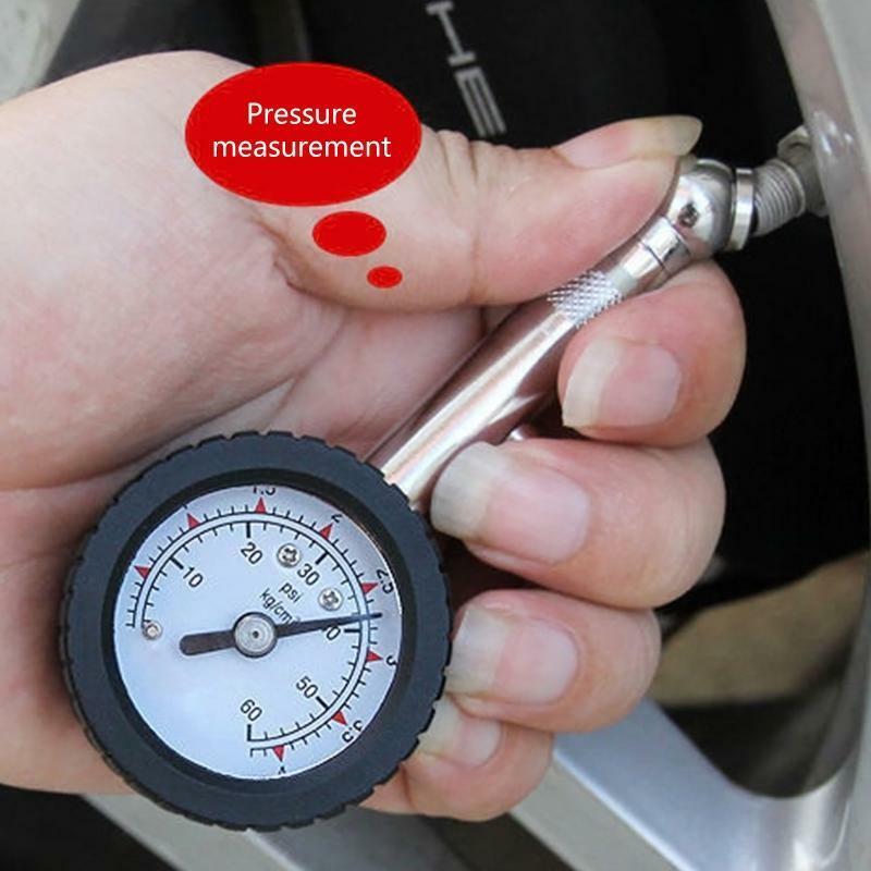 Dial Tire Gauge Meter Pressure Tyre Measure Dial Meter Vehicle Tester for Car