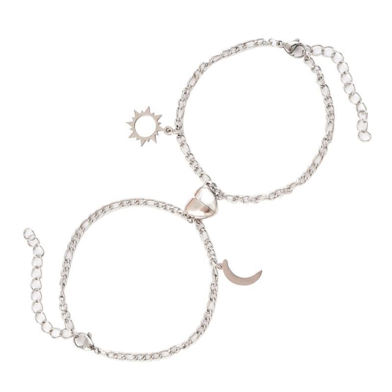 Couples Bracelets Magnet Attraction Relationship Matching Friendship Bracelets
