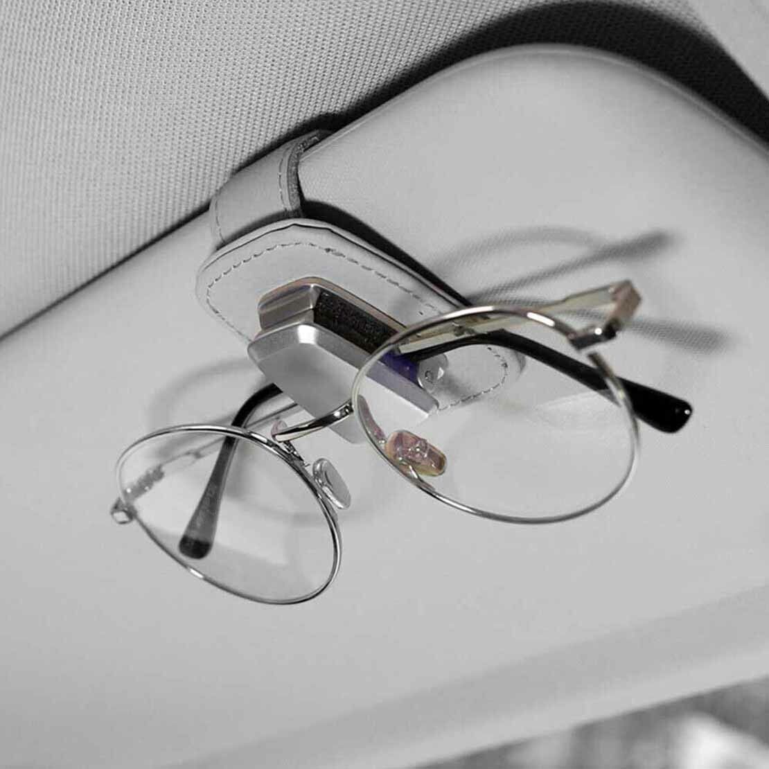 Car Glasses Holder Sun Visor Sunglasses Eyeglasses Clip Card Ticket Hanger