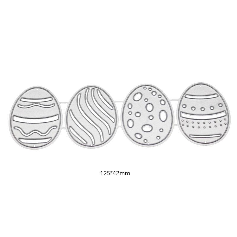 Egg Metal Cutting Dies Stencil DIY Scrapbooking Album Stamp Paper Card Embossing
