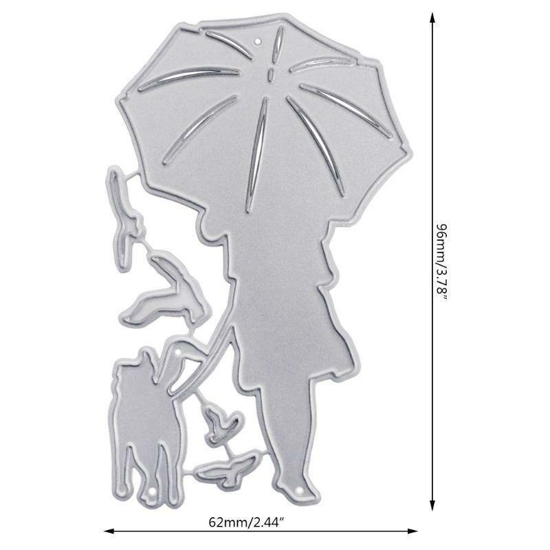 Dog And Owner Craft Die Metal Cutting Dies Cut DIY Paper Card making Scrapbook