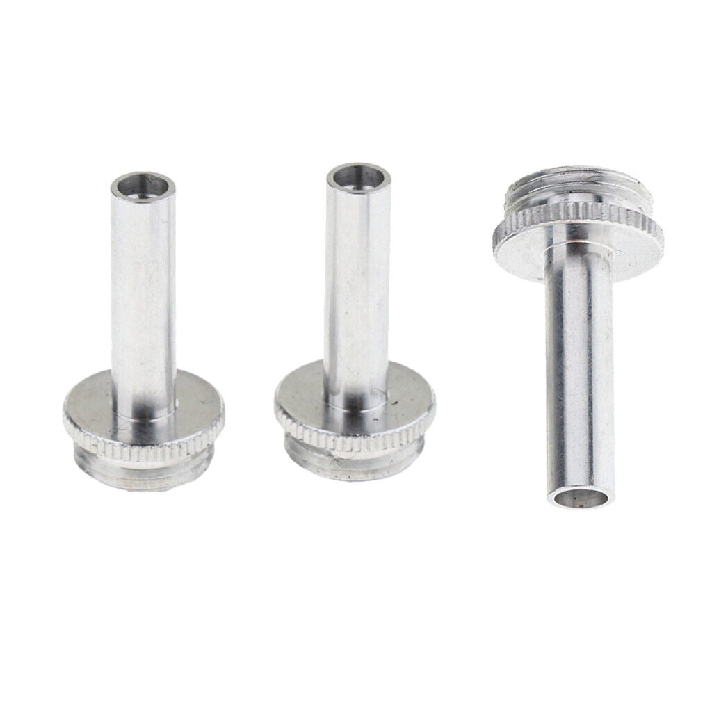 3 Pieces Trumpet Connecting Rod Piston Valve for Trumpet  Aluminum