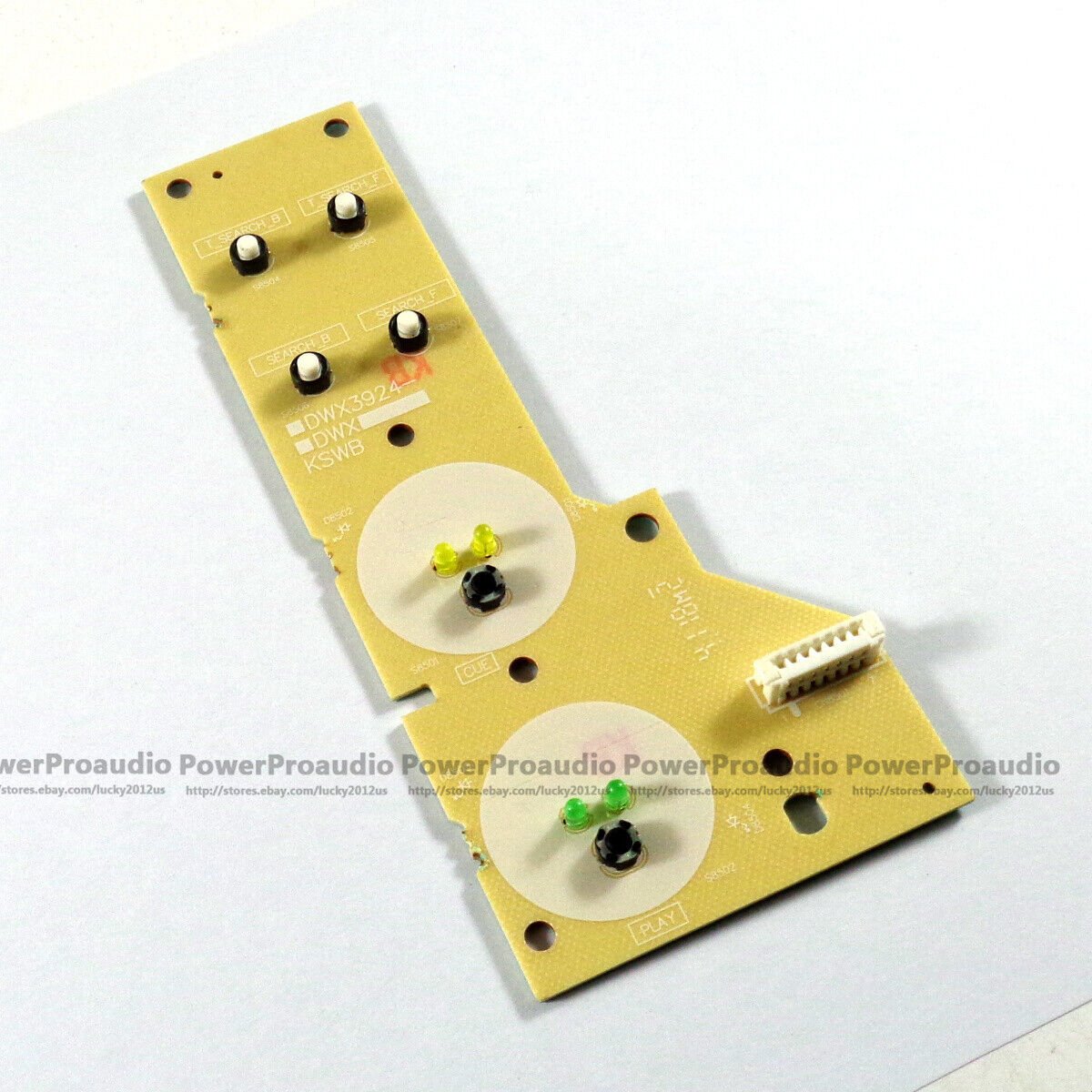 2x(DWX3604/DWX3924) Play Pause Cue Switch KSWB PCB for Pioneer XDJ 1000 1000MK2