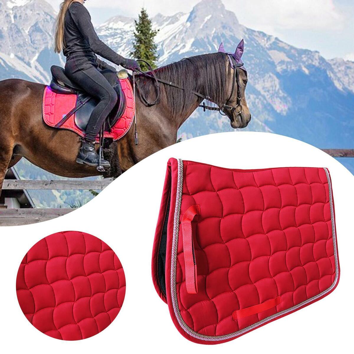 Saddle Pad English Accessories Gear Western Horse Saddle  for Riding
