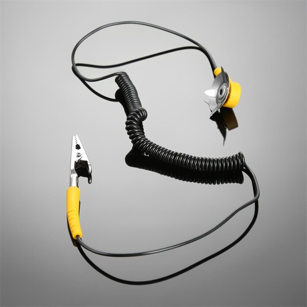 Professional Antistatic ESD Cord Clip Anti Static Mats Ground Wire Cord Safe