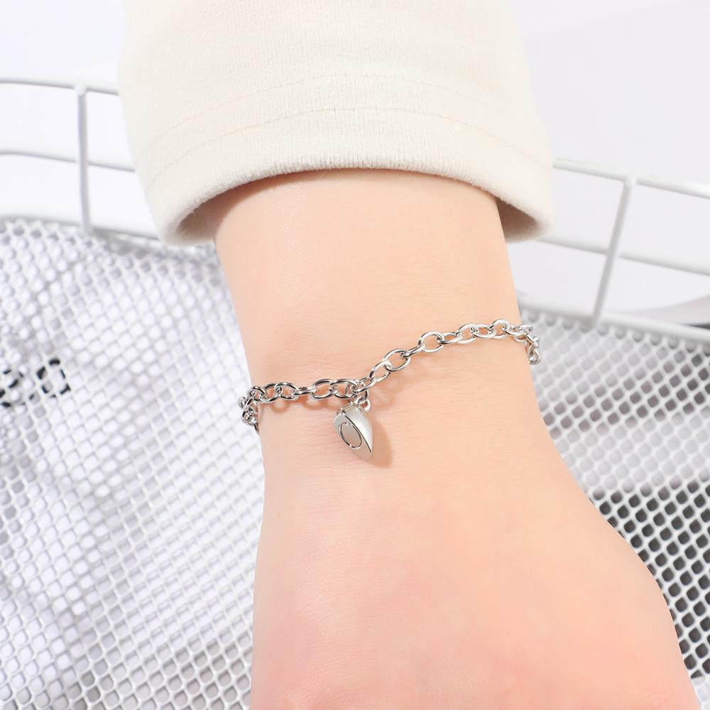 Charm Lover Chain Heart Bracelet Couples Bracelets Valentine's Day Jewelry