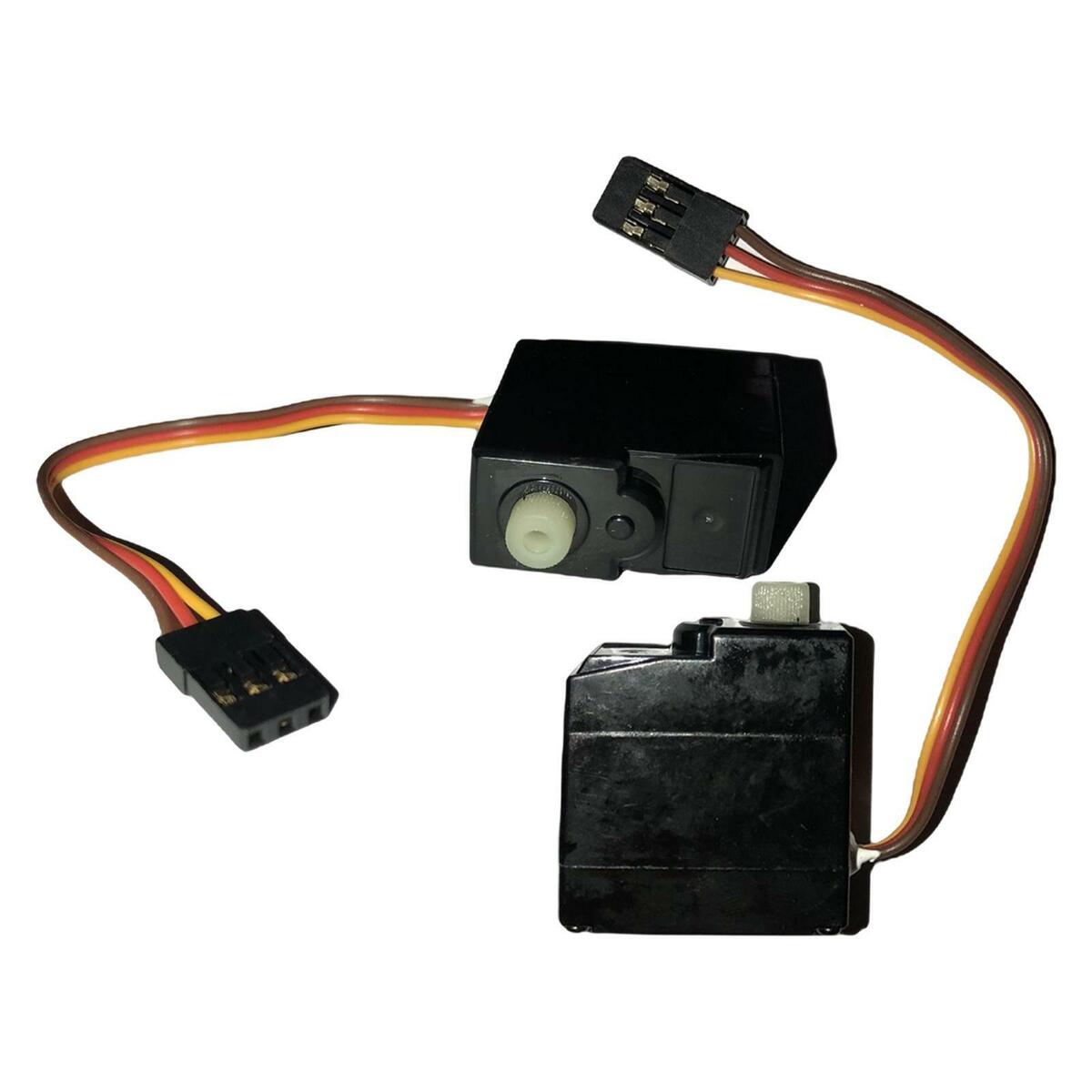 2x RC Car  Brushless Servo Assembly Upgrade for 1602 16889A Vehicles