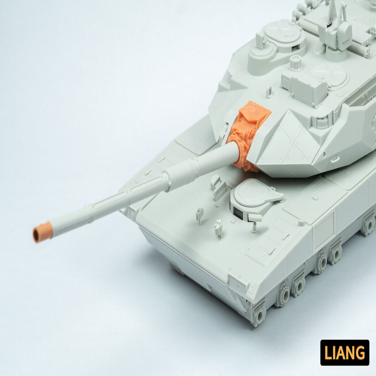 For 1/35 Scale ZTQ15 Tank Mantlet Tarpaulin LIANG-0440 Rain Canvas Cover DIY A2U