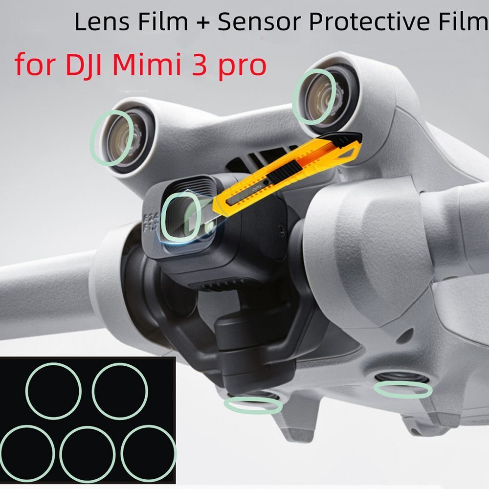 Accessories HD Protective Sensor Film Anti-scratch Lens Film For DJI Mini 3 Pro