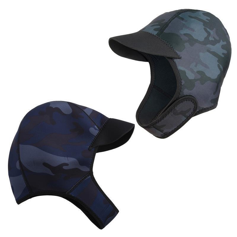 Neoprene 2mm Beanie Diving Hat Scuba Dive Surf Swimming Warmer Windproof Cap
