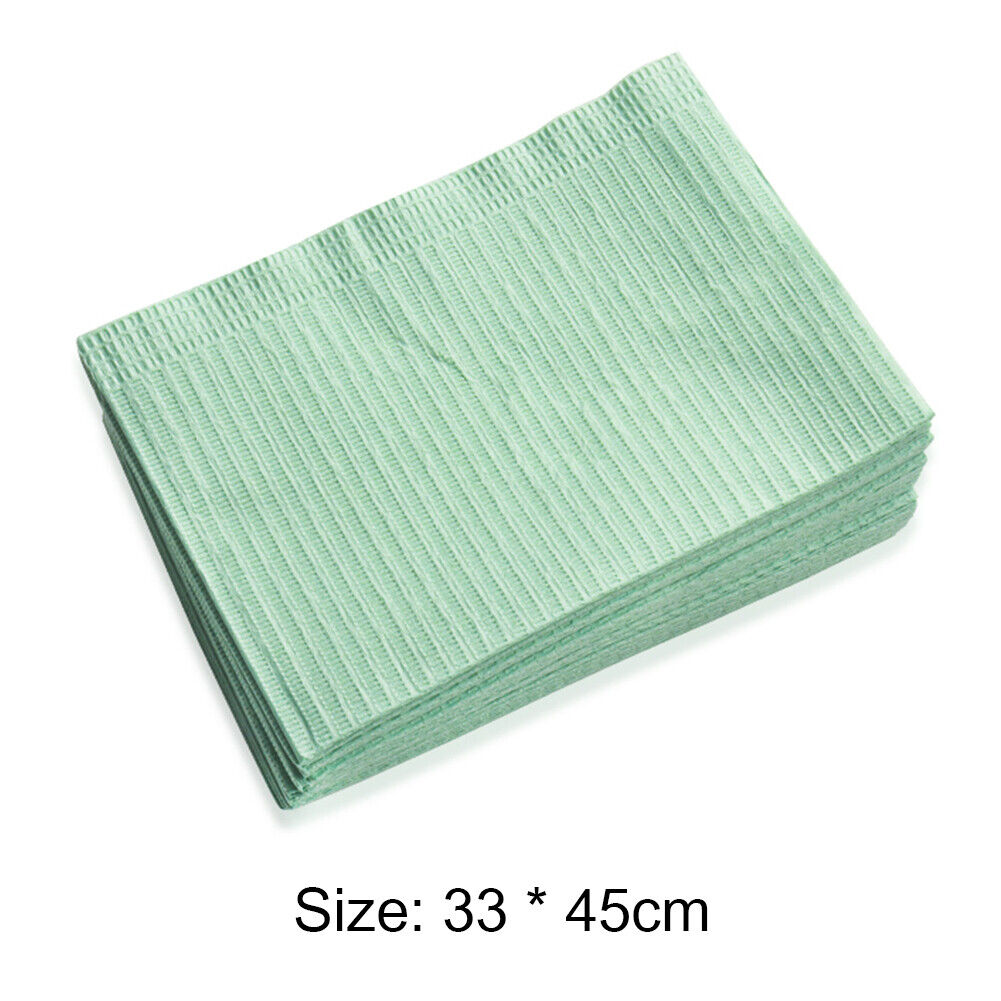 125pcs Disposable Tattoo Table Cloth Anti-Oil Sanitary Bed Sheet (Green)