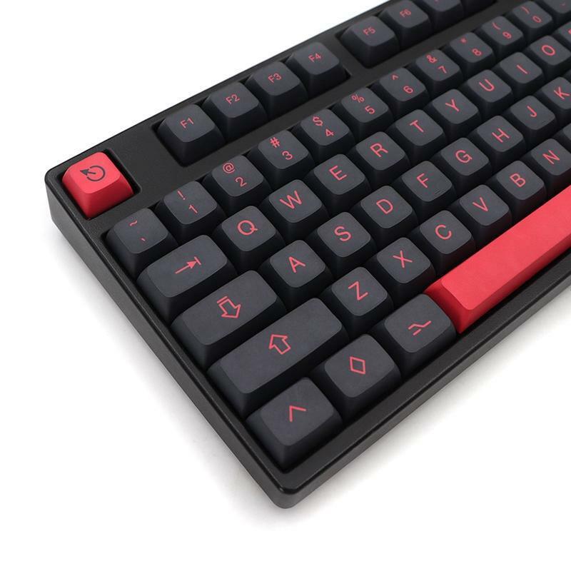 132pcs Keycaps PBT Dye Sub XDA Keycap for Cherry Gaming Mechanical Keyboard DIY