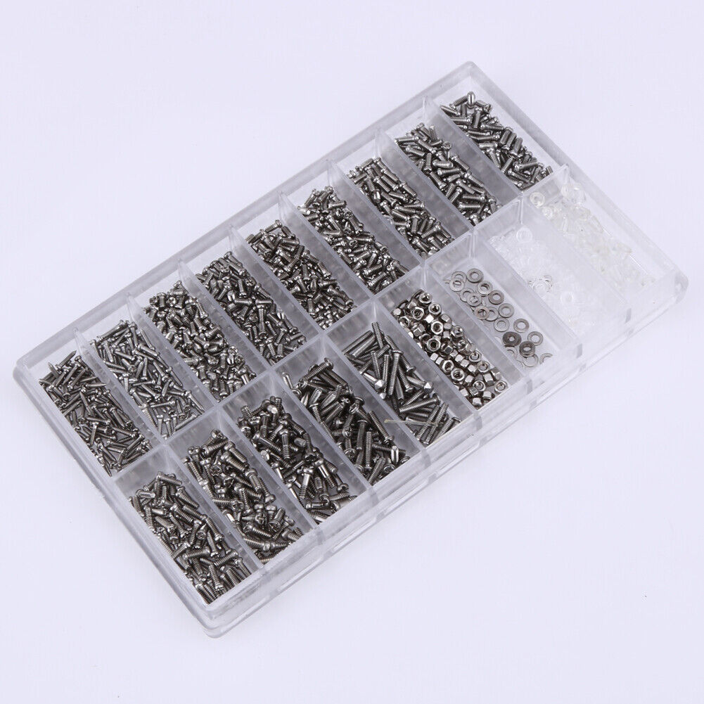 1000pcs/set Micro Glasses Sunglass Watch Spectacles Phone Tablet Screws