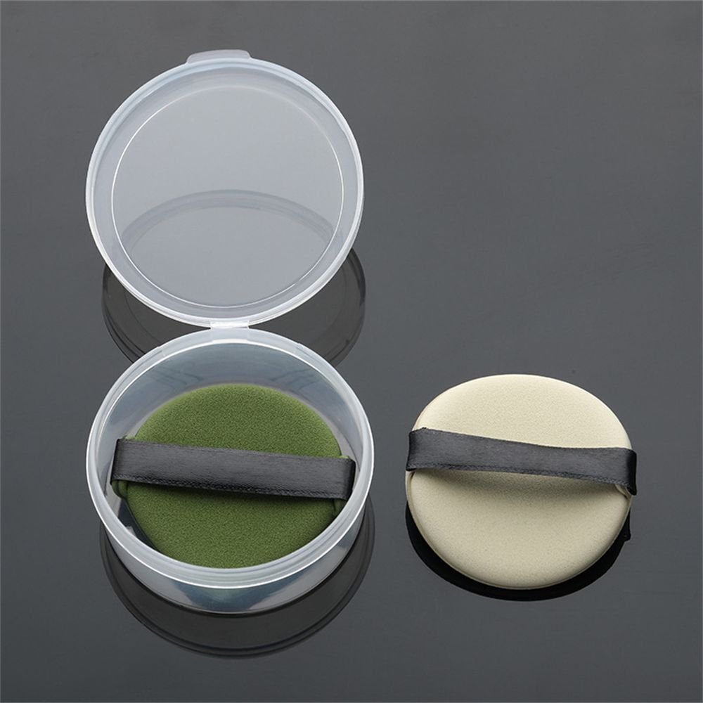 Powder Puff Drying Holder Cosmetic Powder Puff Storage Box Display Storage Case