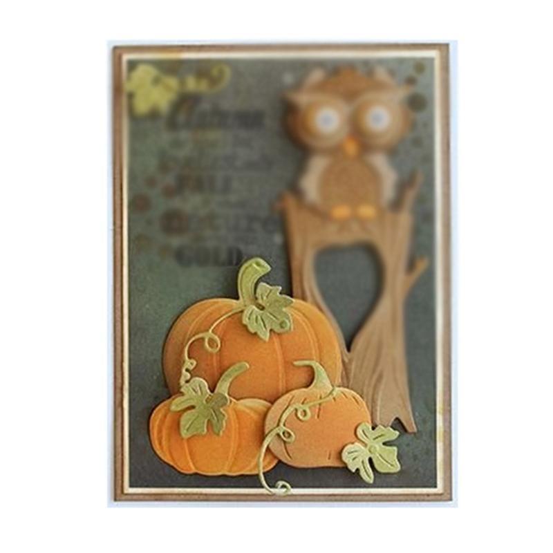 Metal Cutting Dies Halloween Pumpkin Crafts Dies Cuts Craft for DIY Scrapbook