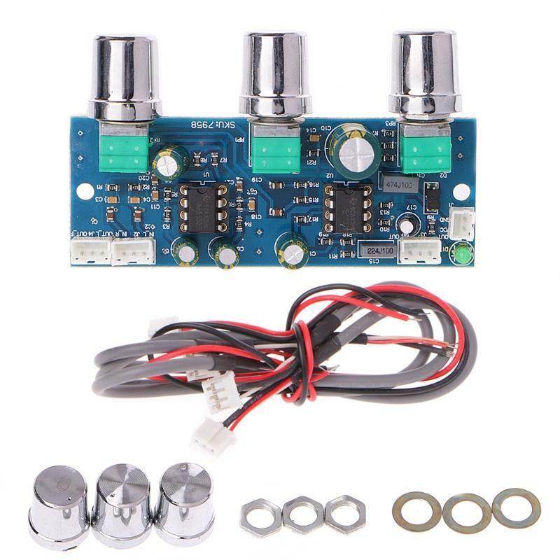 NE5532 Low-pass Filter Board DC12-24V Subwoofer 2.1CH/Pre-Amplifier Preamp Board