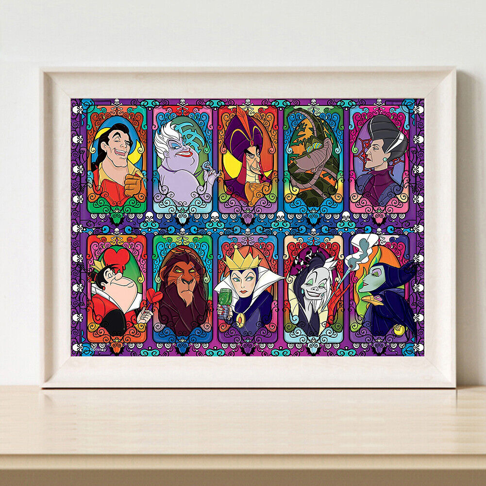 Cartoon Character Full Drill Diamond Painting 5D Mosaic Picture Home Decor