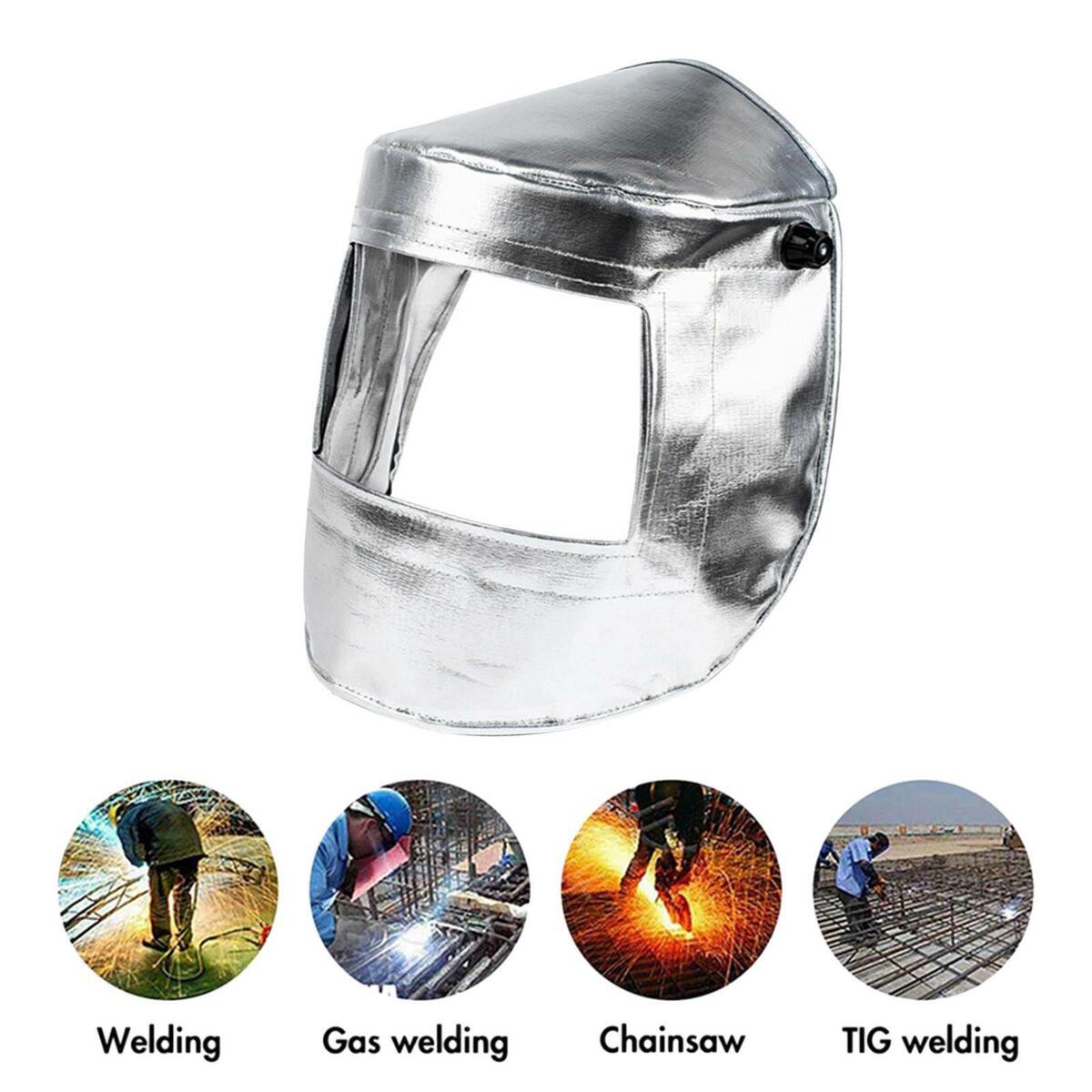 1pc Aluminum  Welding Helmet High Temps Resistance  High