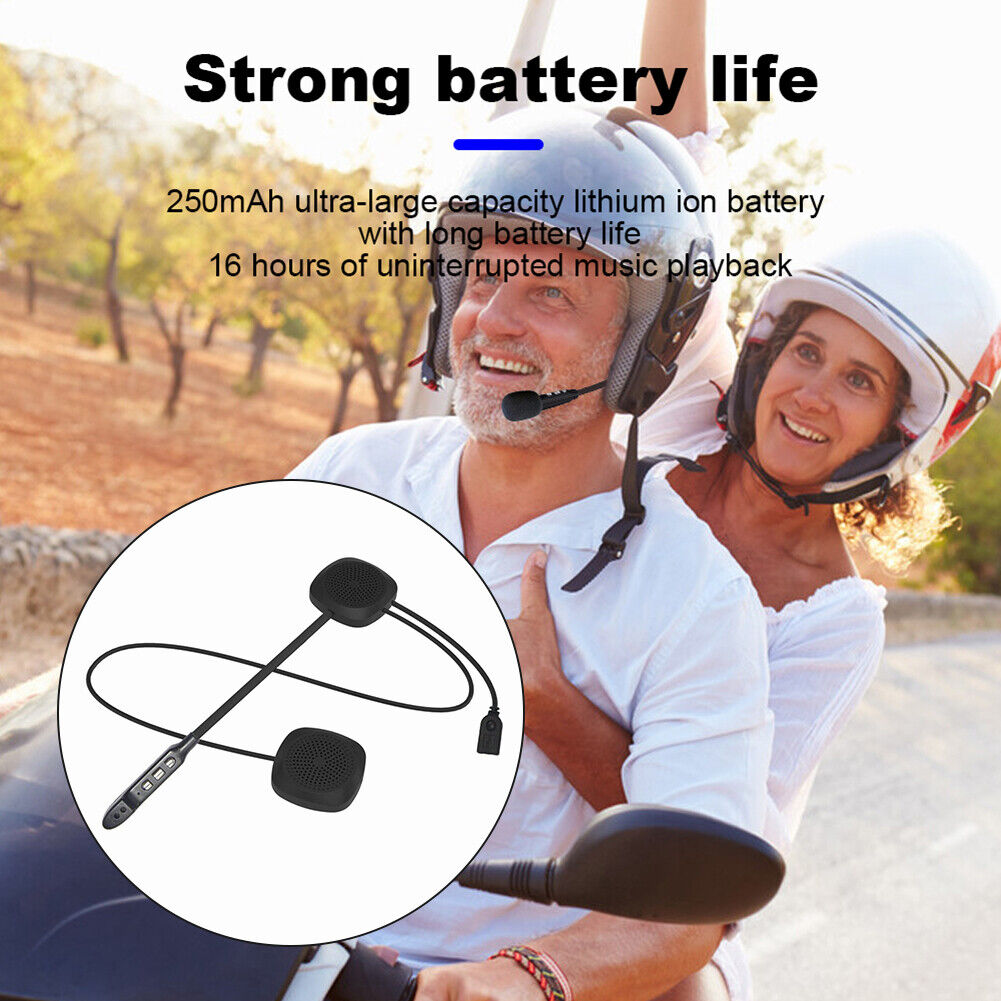 T2 Replacement Wireless Bluetooth-compatible 5.0 Motorcycle Helmet Headset