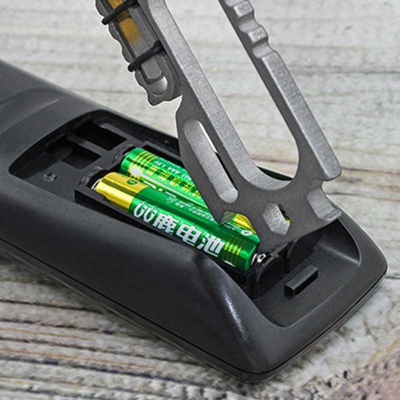 Practical Emergency Tool Frt Home Outdoor Survival Tool Titanium Alloy Portable