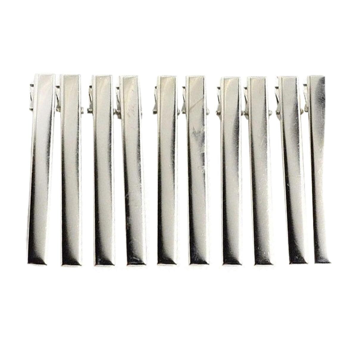 10pcs/lot Metal Crocodile Clips Cable Testing Metal Alligator Clips Clamps Hair